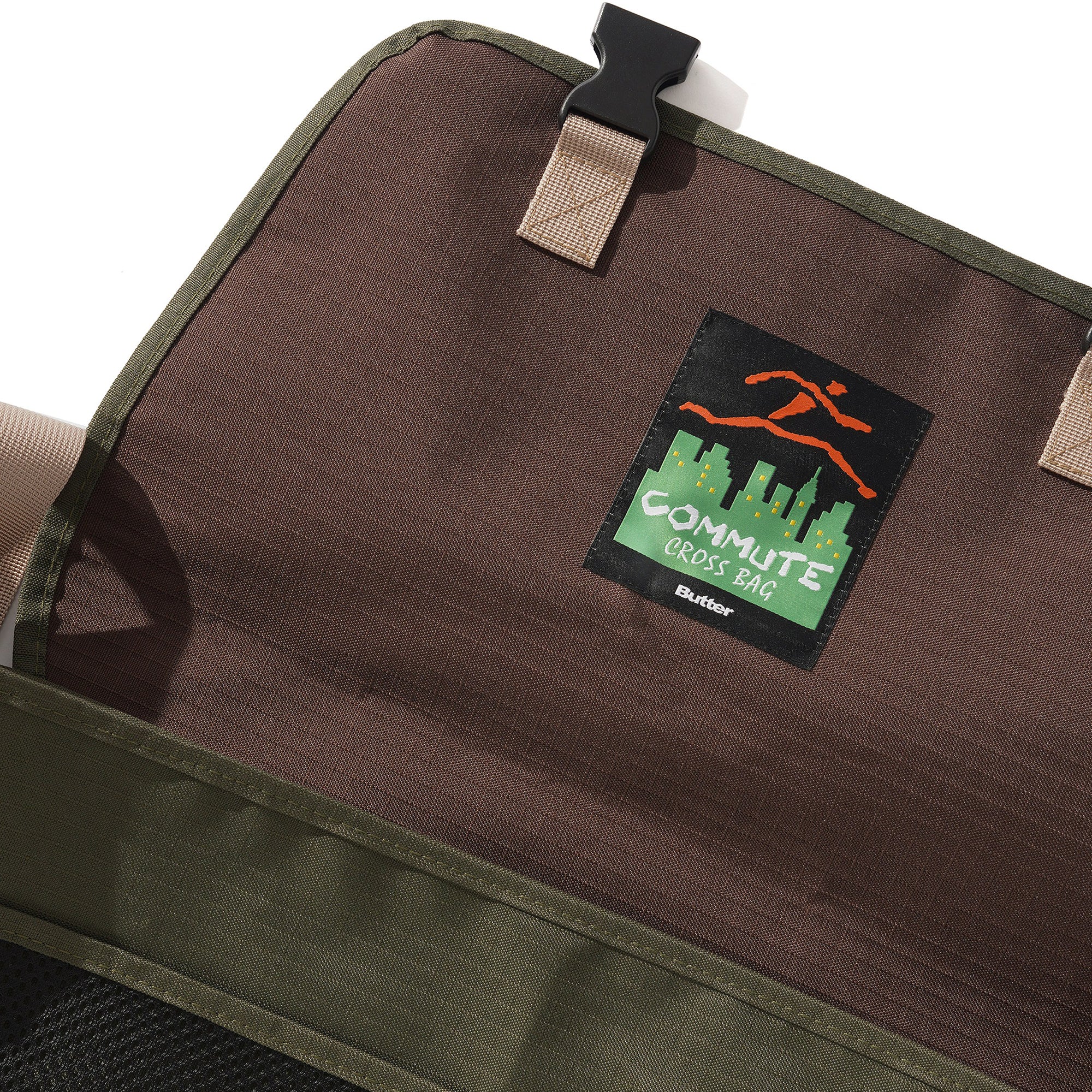 Butter Goods Commute Bag Olive/Khaki Ripstop