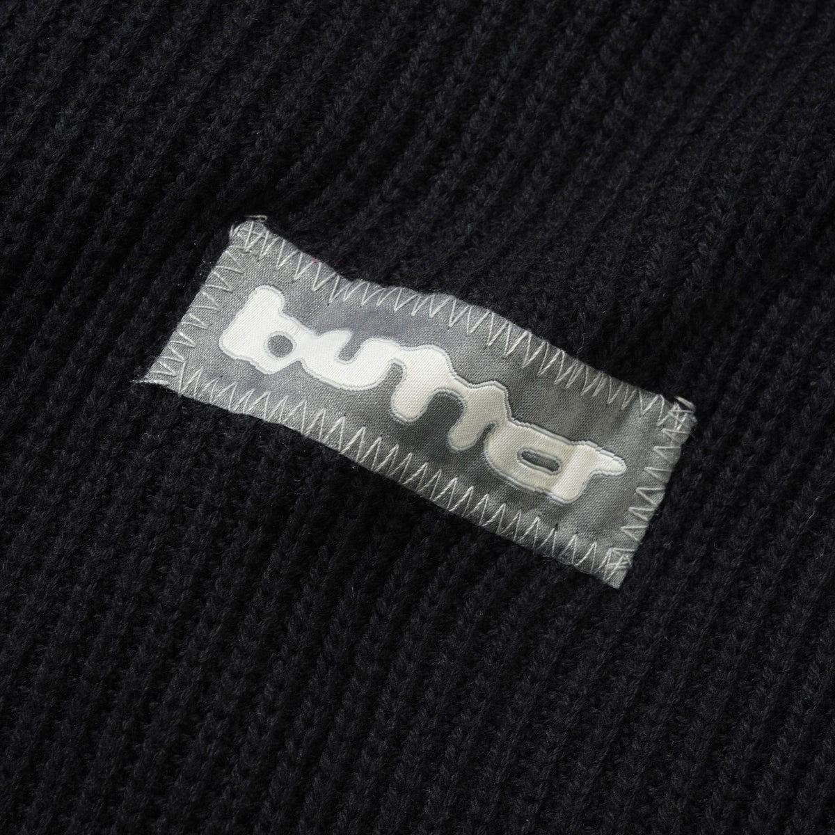 Butter Goods Dougie George Knit Zip-Thru Hood Black