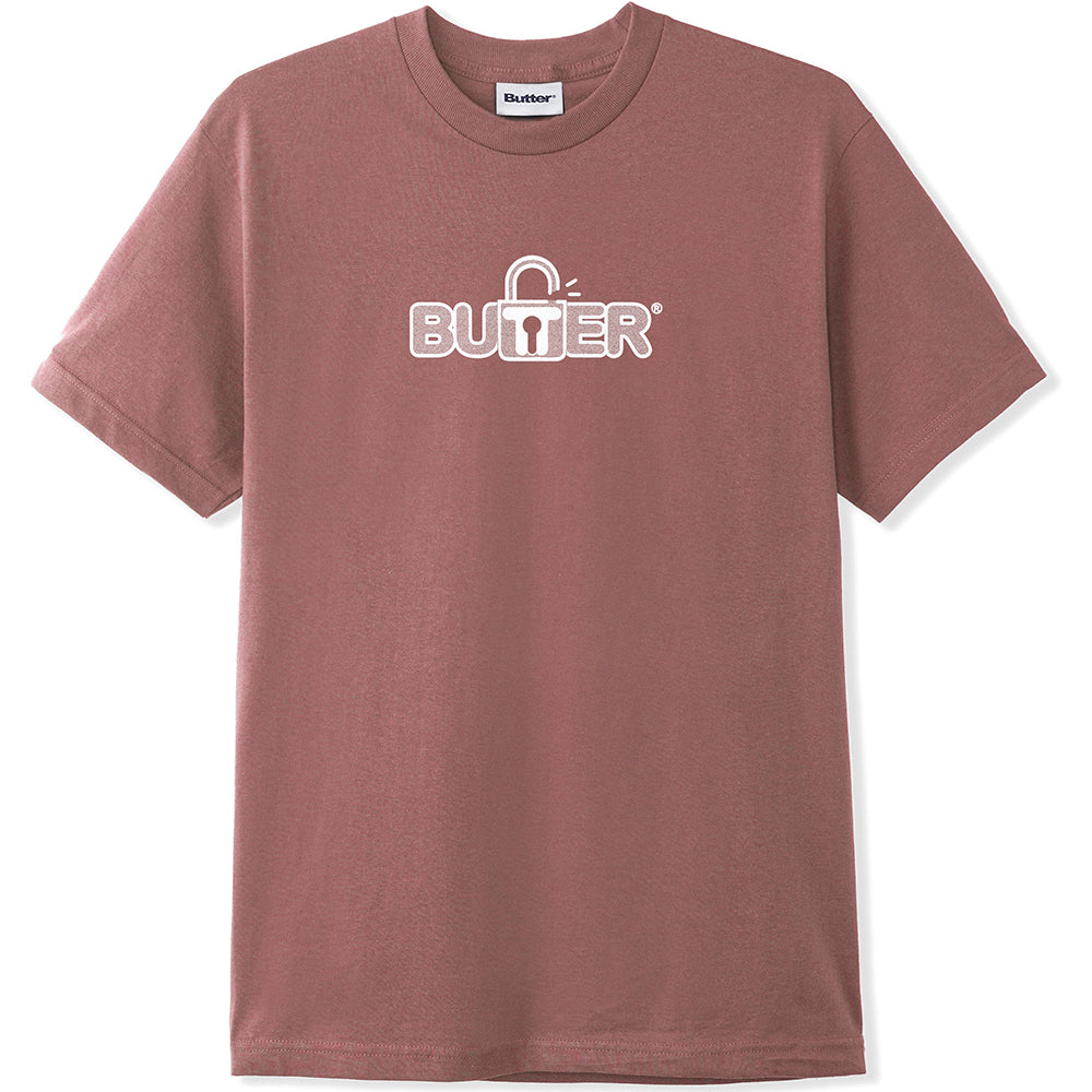 Butter Goods Lock Tee Washed Wood