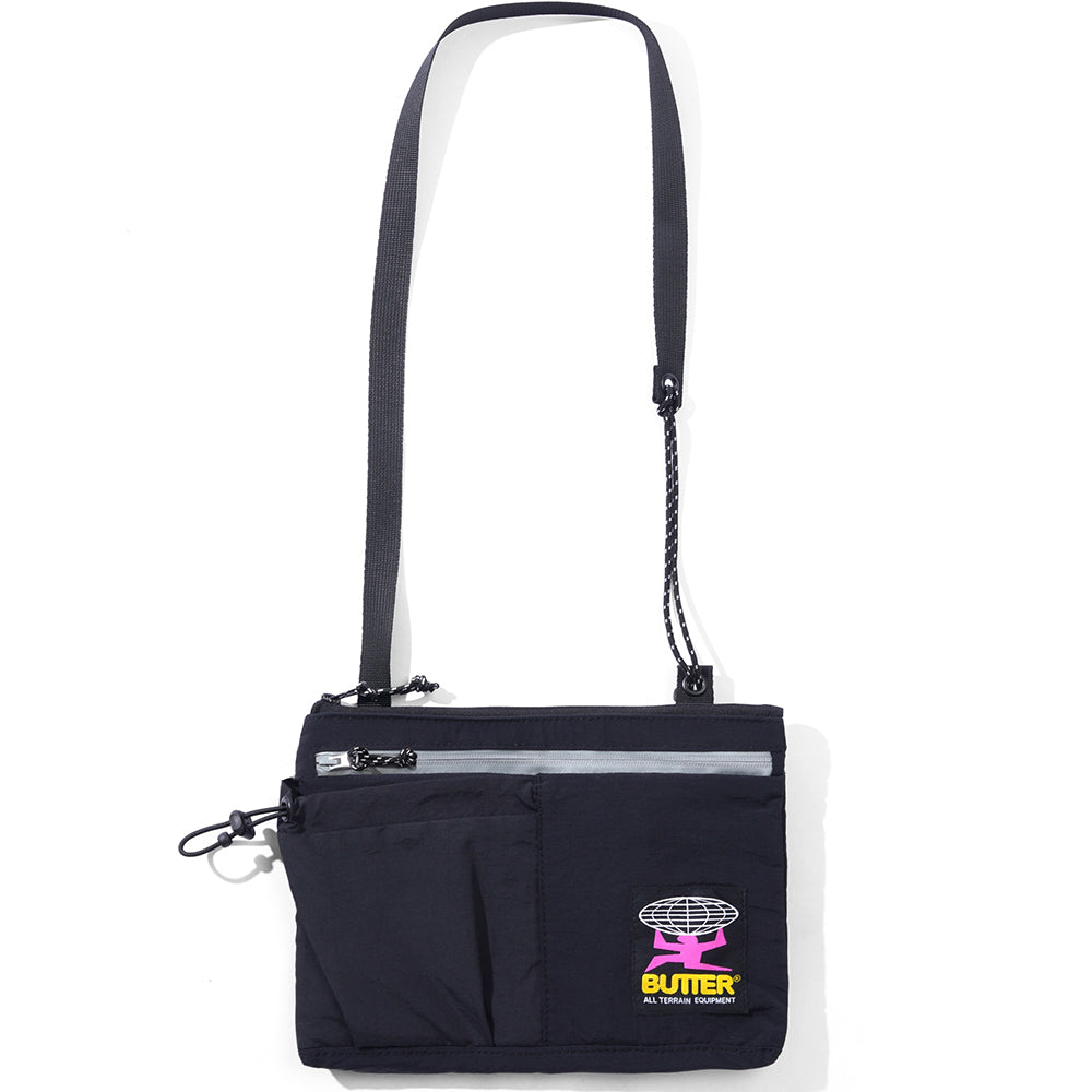 Butter Goods Pace Side Bag Black