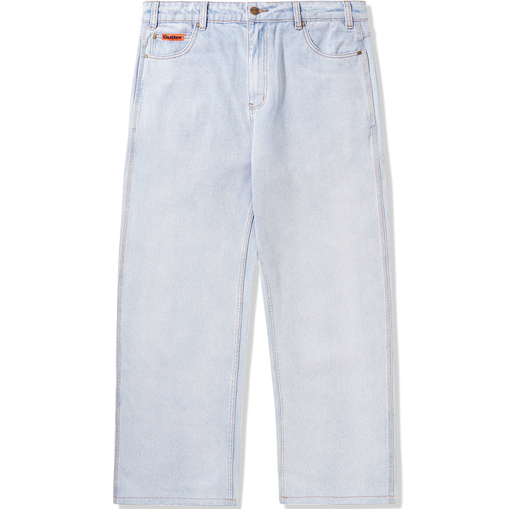 Butter Goods Relaxed Denim Jeans Light Blue