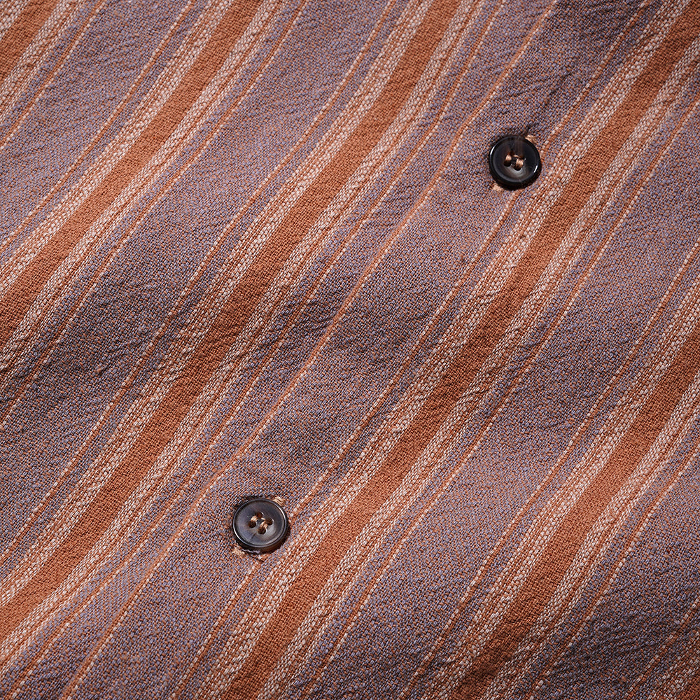 Butter Goods Terrace Short Sleeve Shirt Terracotta/Steel