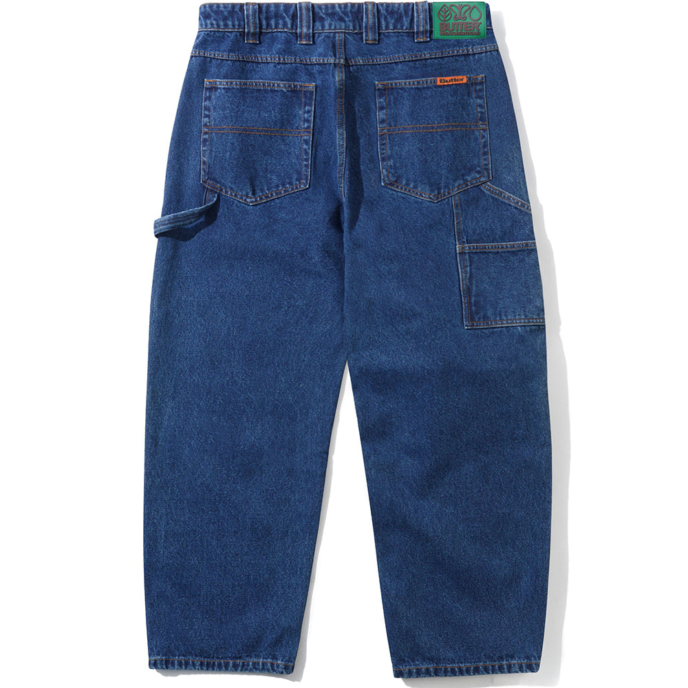 Butter Goods Weathergear Denim Jeans Repaired Indigo