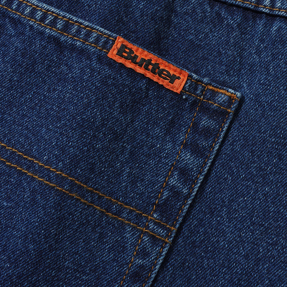 Butter Goods Weathergear Denim Jeans Repaired Indigo