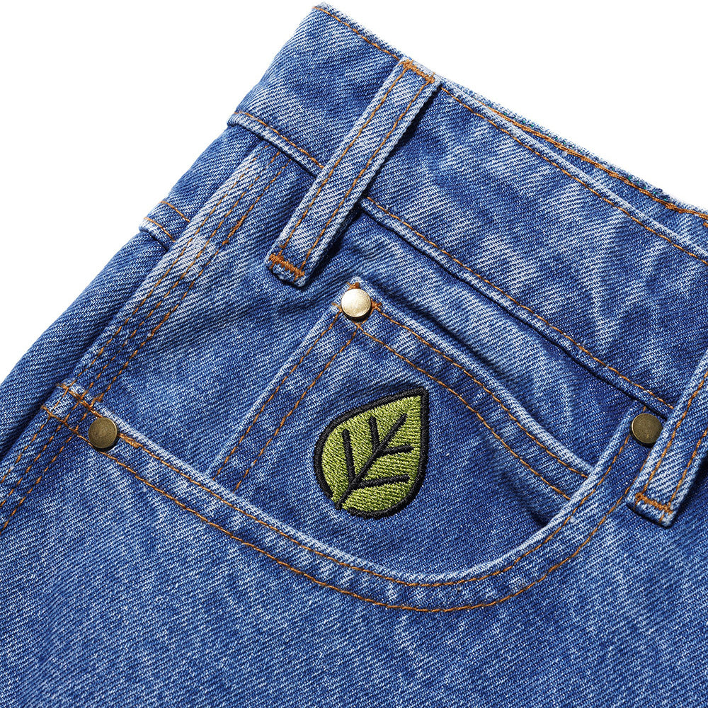 Butter Goods Weathergear Denim Pants Washed Indigo