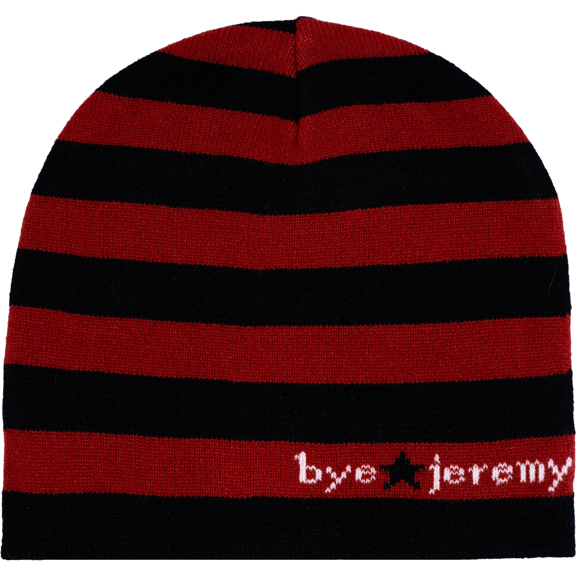 Bye Jeremy Demo Beanie Black/Red