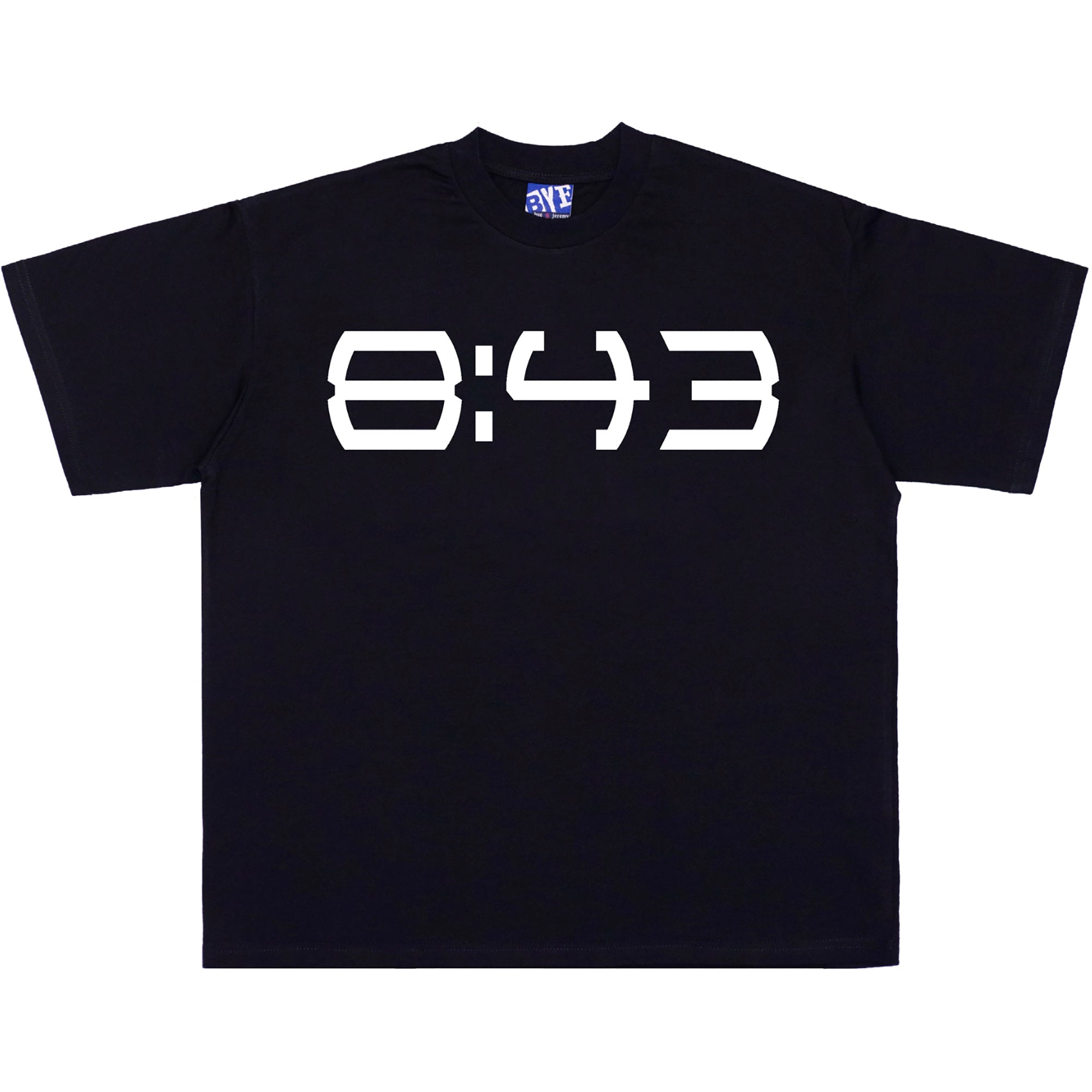 Bye Jeremy O'Clock Tee Black