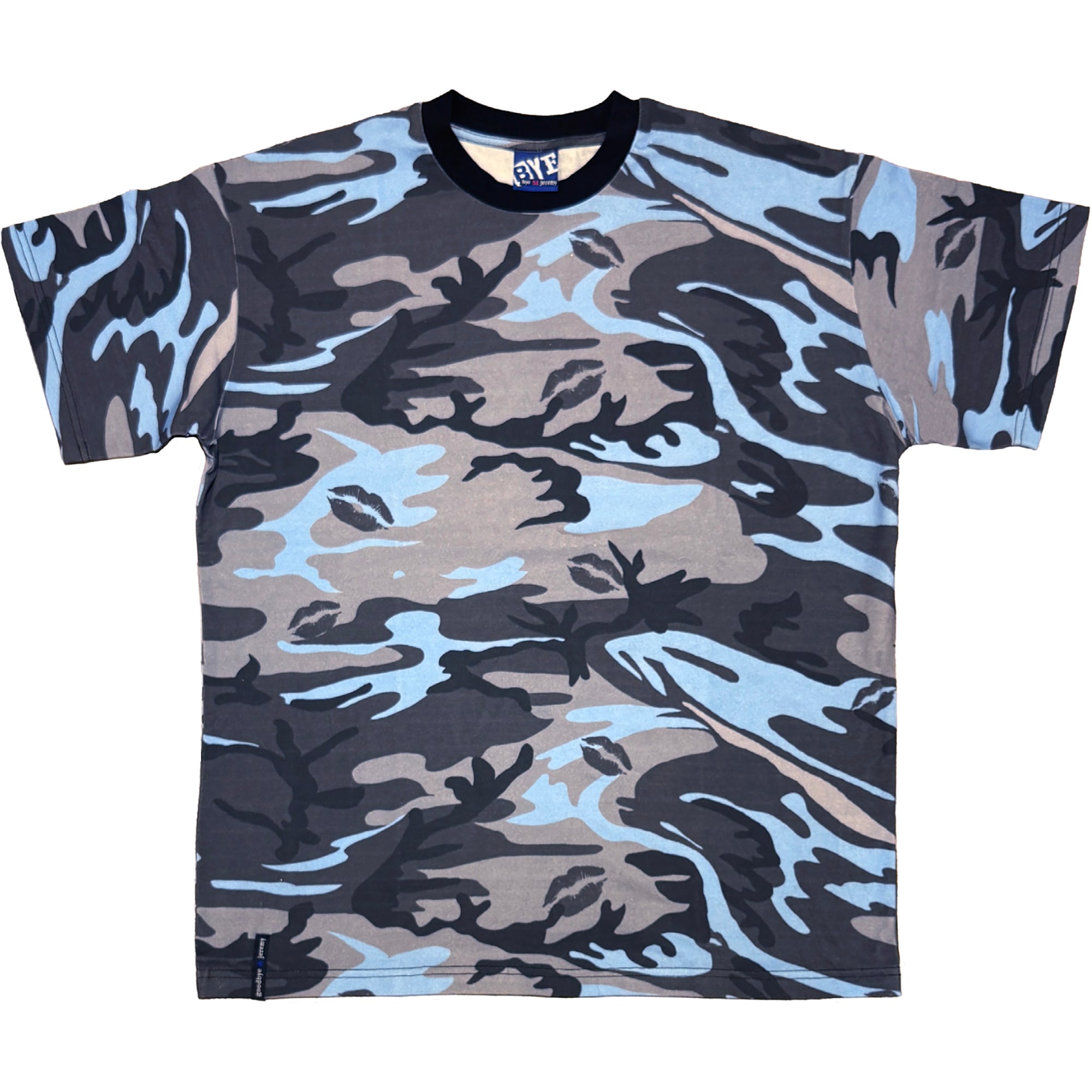 bye jeremy camo tシャツ　即完売品 Bye Jeremy XO Camo Tee Blue | NOTE shop