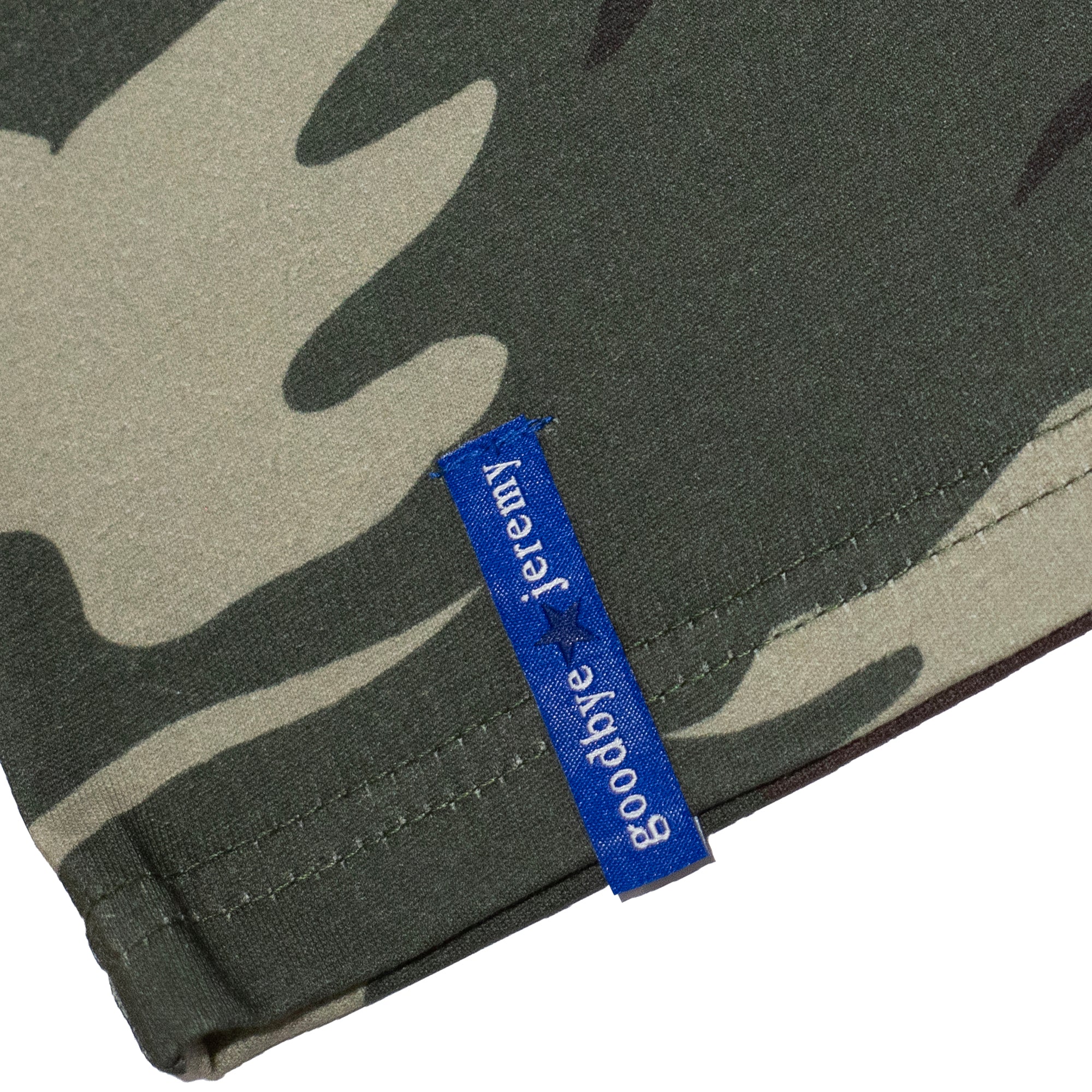 Bye Jeremy XO Camo Tee Green