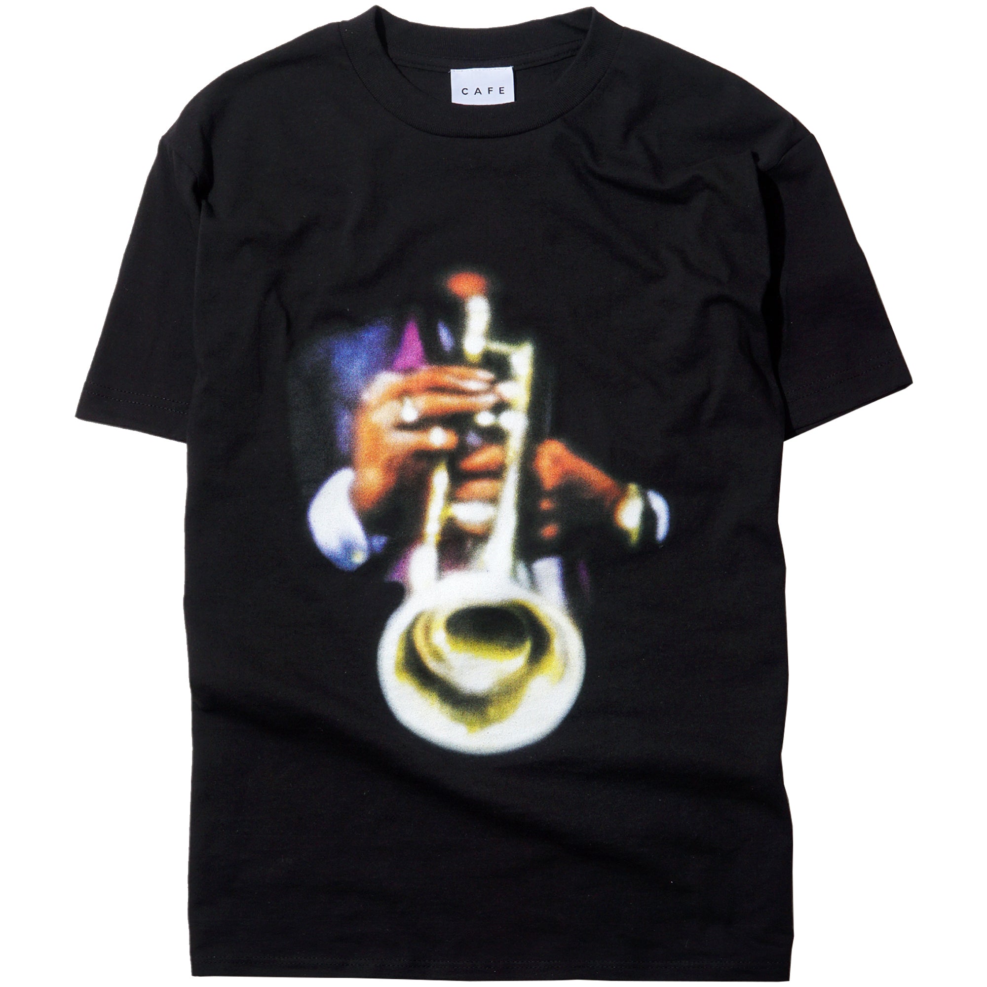 Skateboard Cafe Brass Tee Black