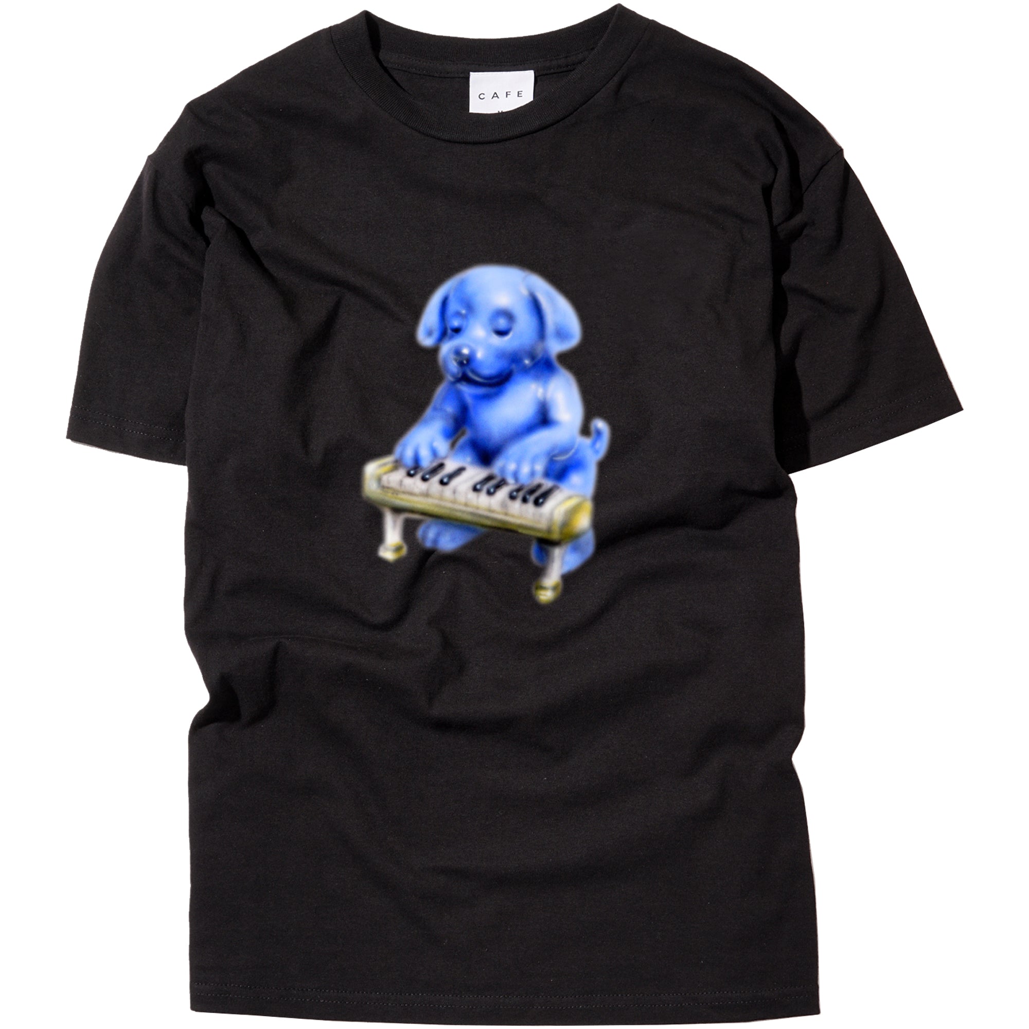 Skateboard Cafe Keyboard Tee Black