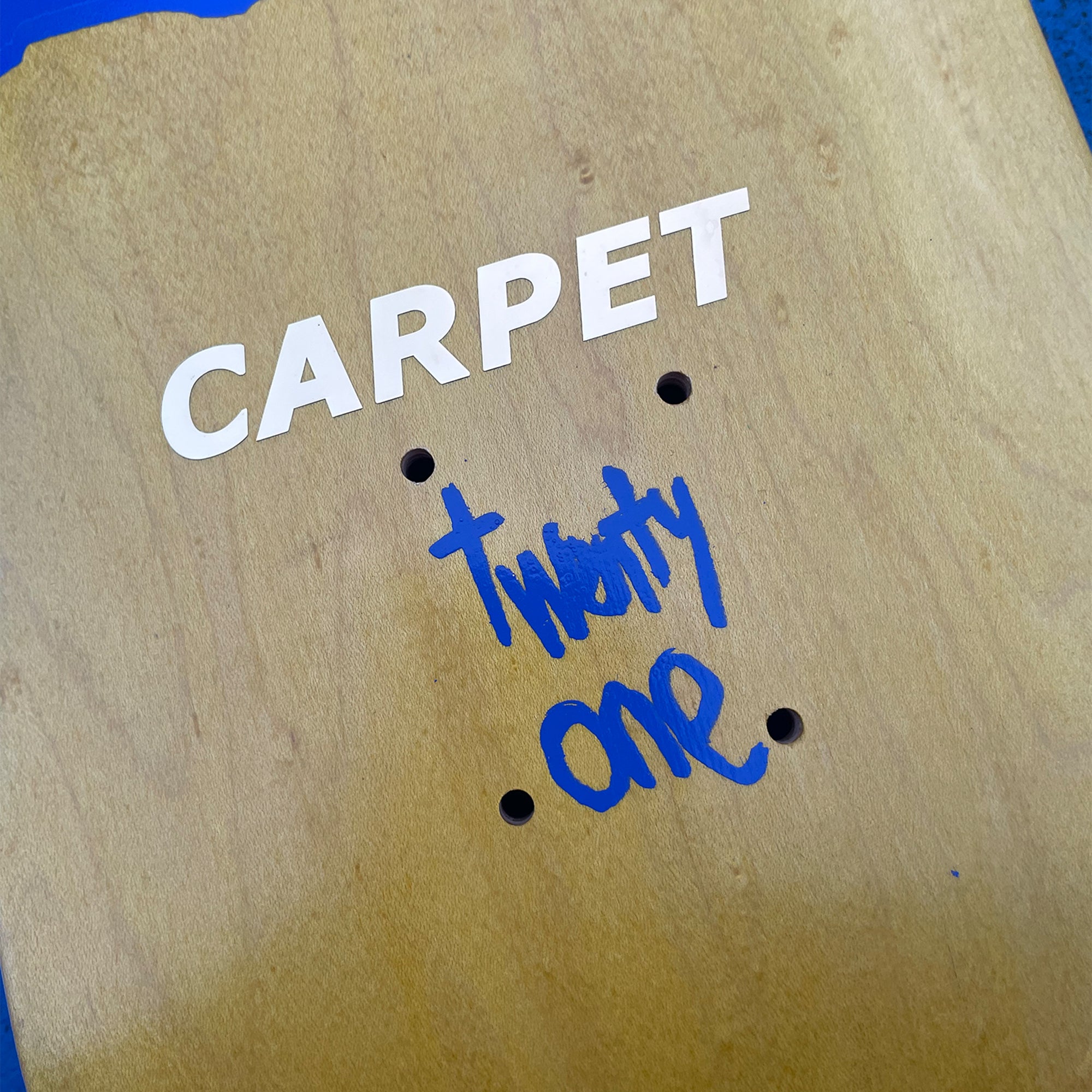 Carpet Company Low IQ Dog Skateboard Deck 8"