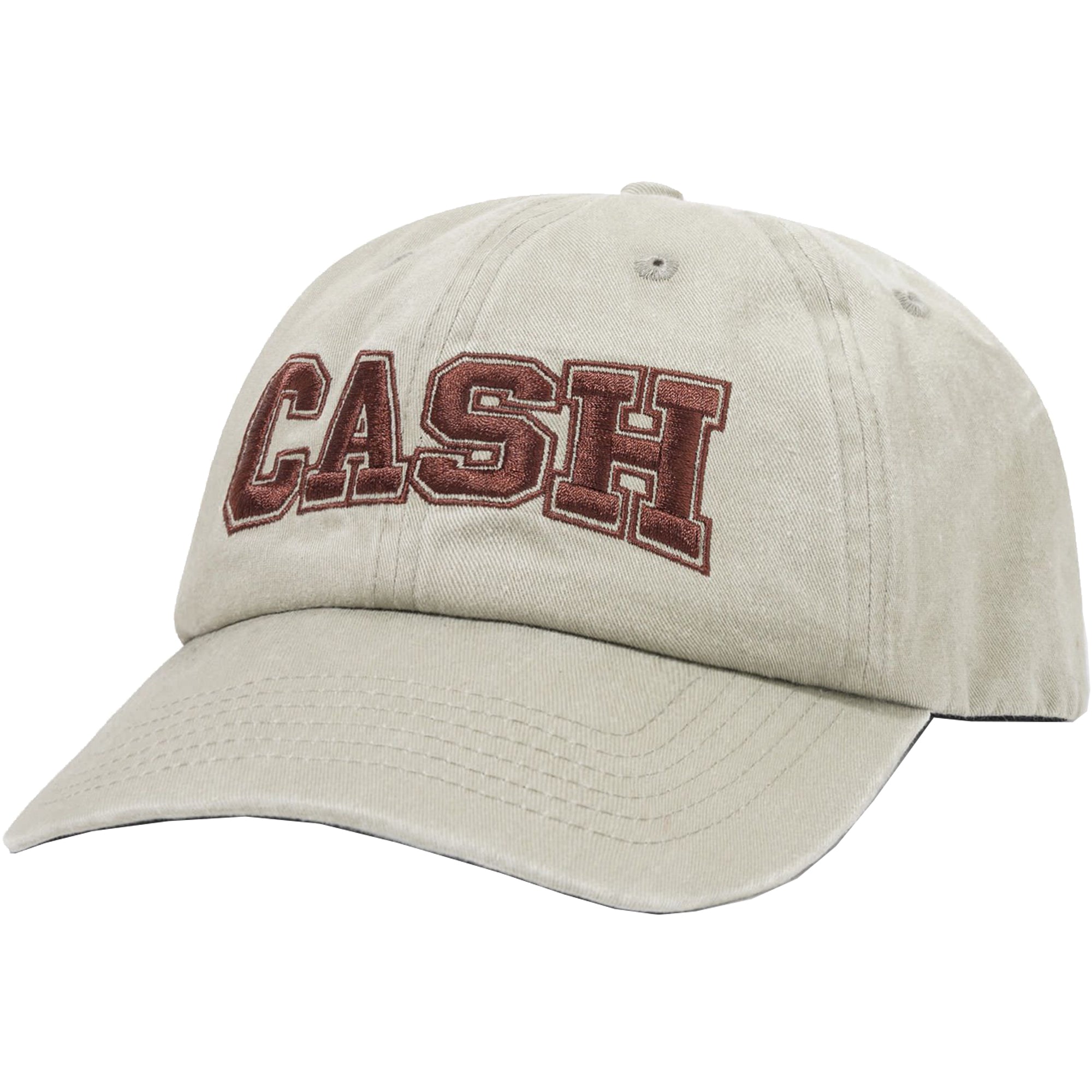 Cash Only Campus 6 Panel Cap Washed Grey