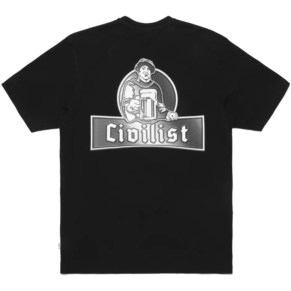 Civilist Schulle Chrome Tee Black