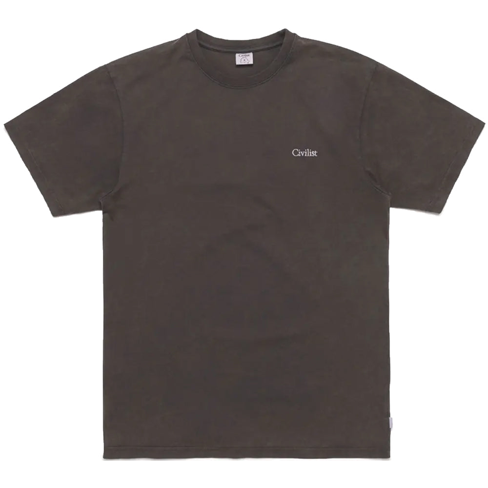 Civilist Mini Logo Tee Nutmeg