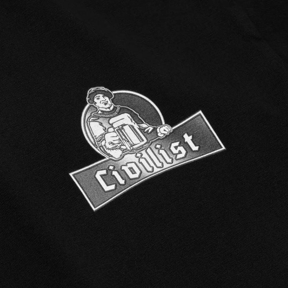 Civilist Schulle Chrome Tee Black
