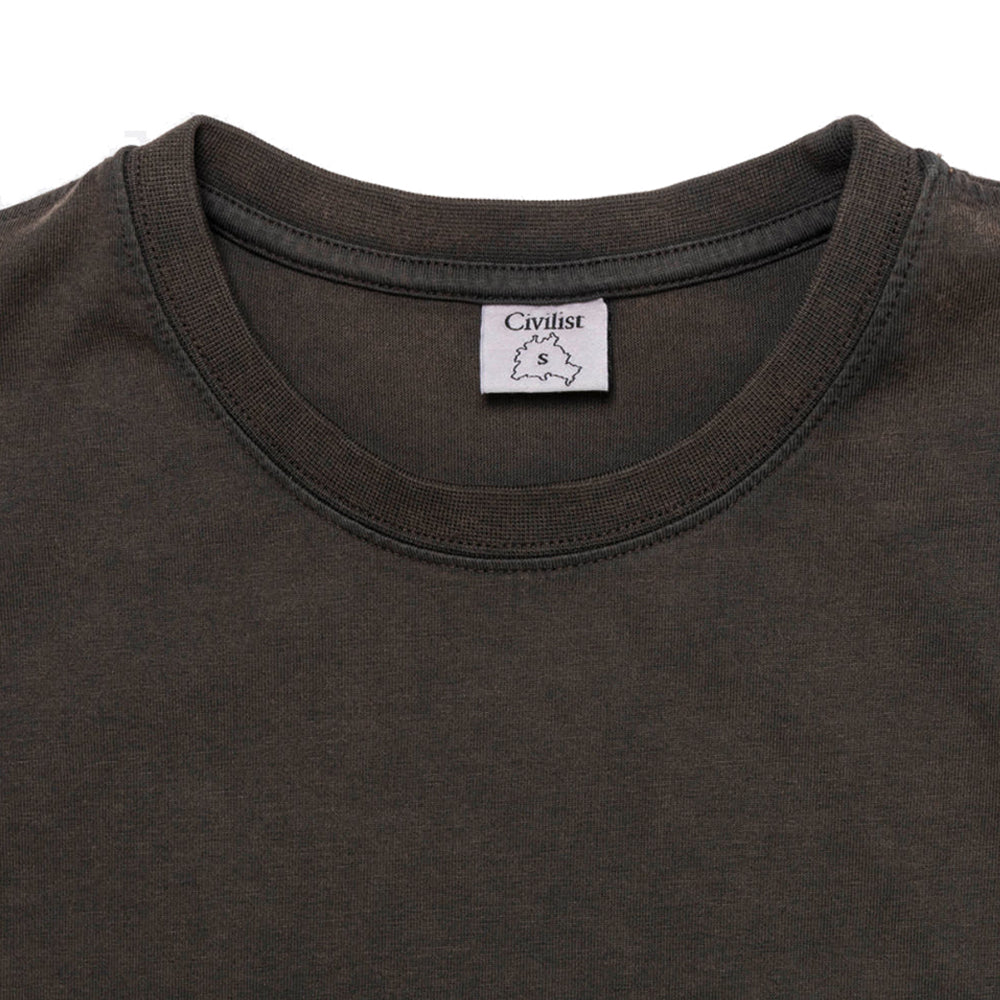 Civilist Mini Logo Tee Nutmeg