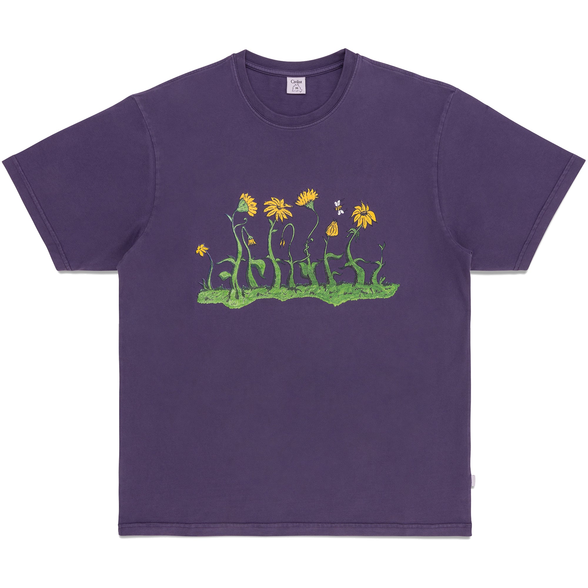 Civilist Flower Tee Grape