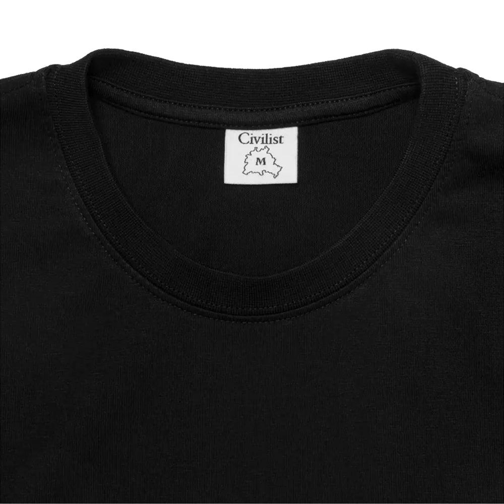 Civilist Schulle Chrome Tee Black