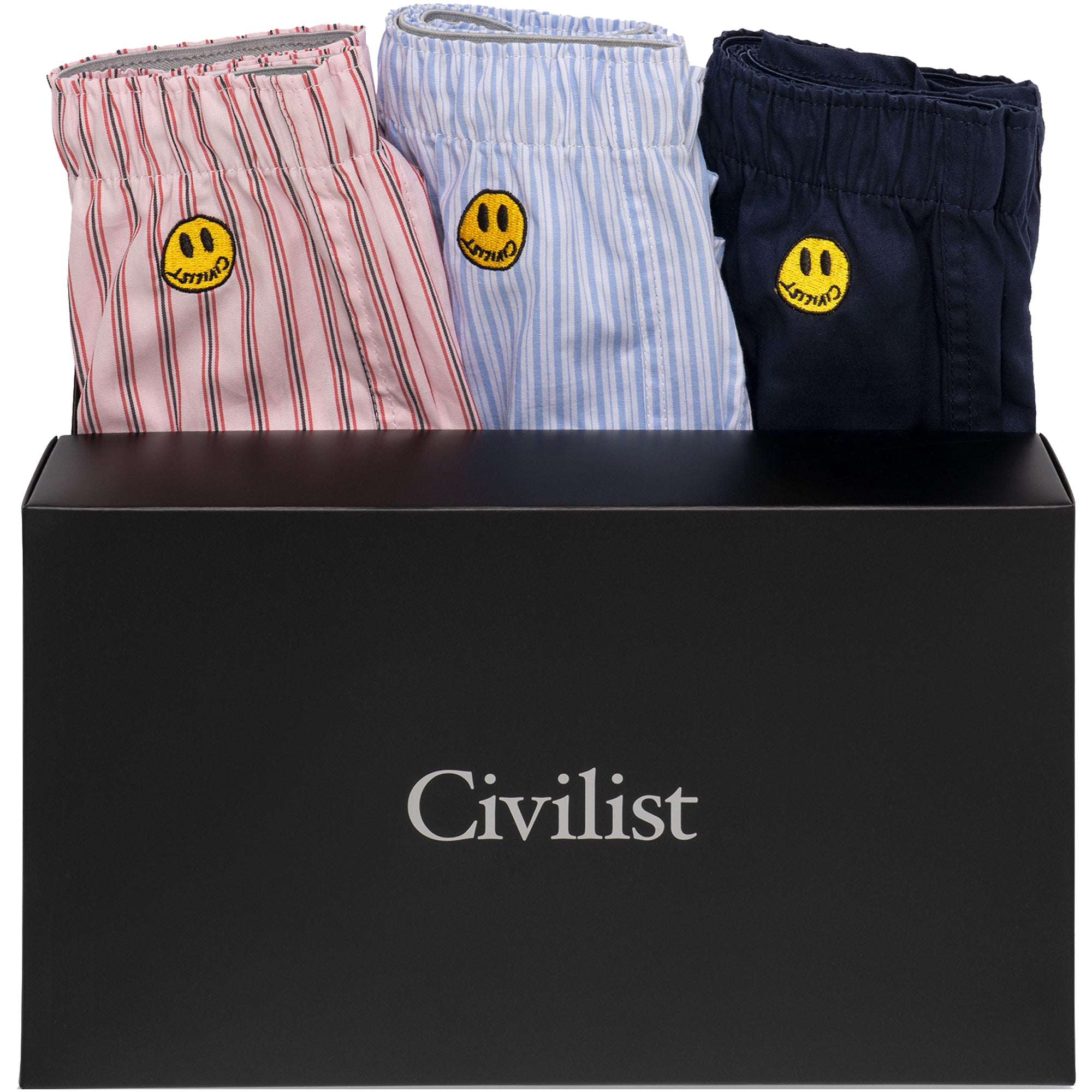 Civilist Boxershorts 3-Pack