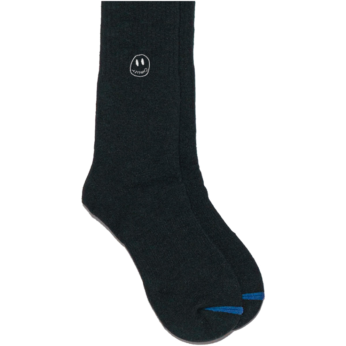 Civilist Mono Smiler Merino Socks Black