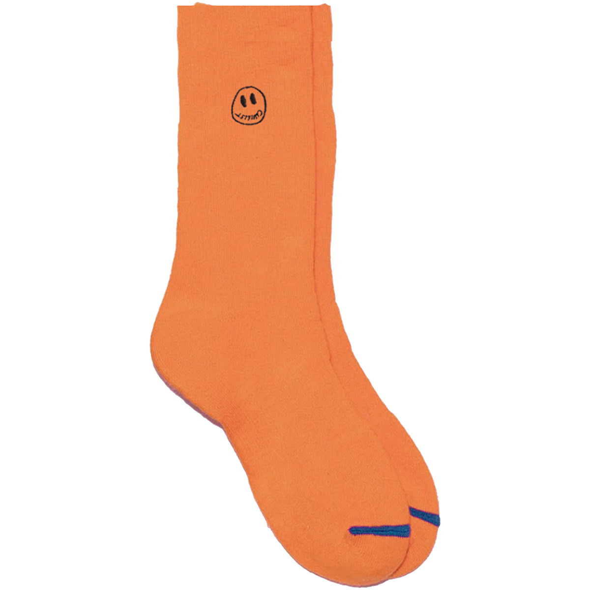 Civilist Mono Smiler Merino Socks Orange