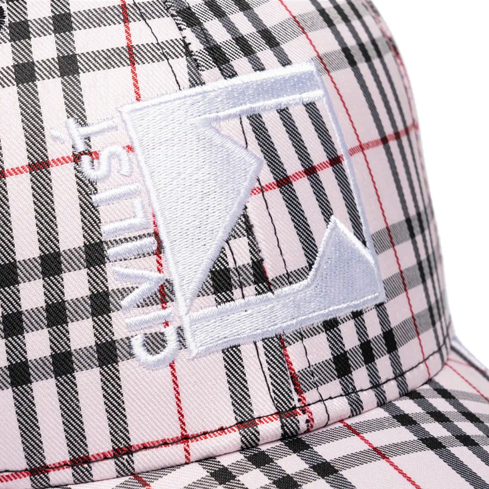 Civilist Checks Low Pro Cap Pink/Blue