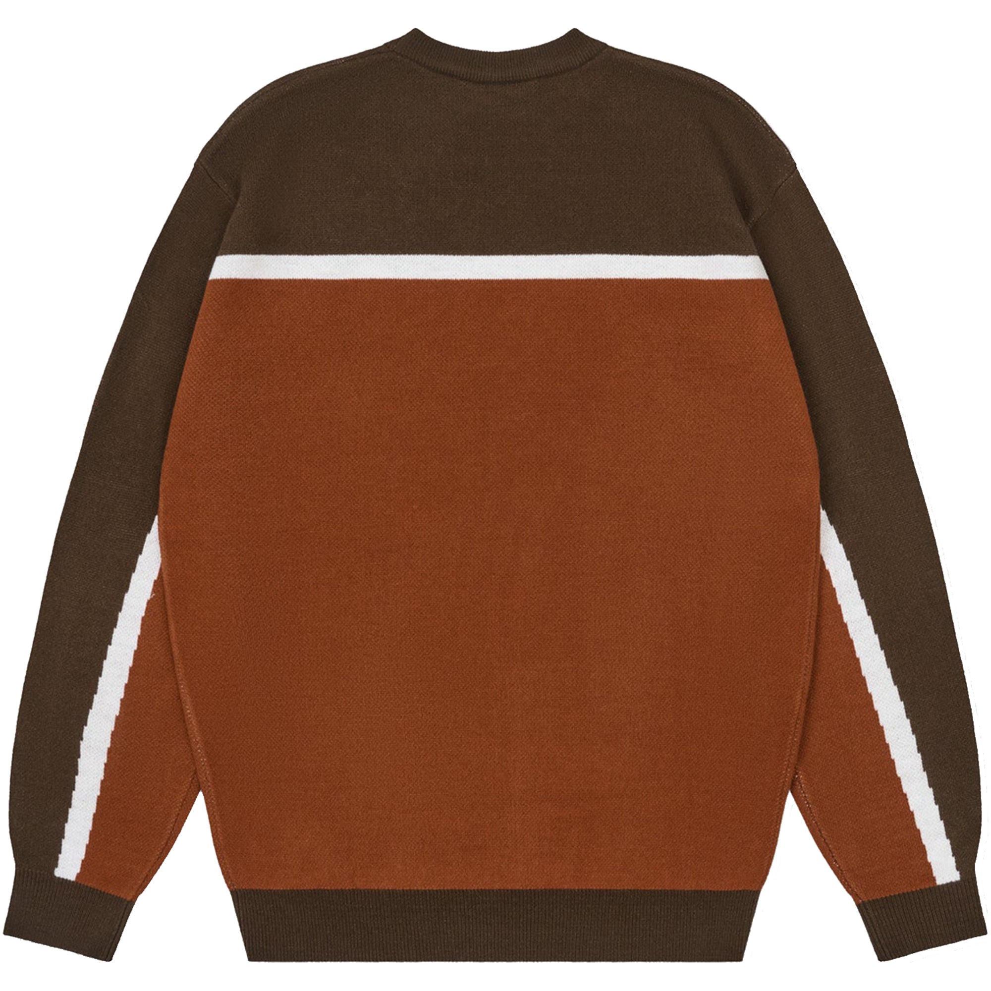 Come Sundown Burn Out Knit Brown/Orange