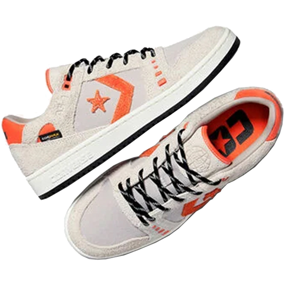Converse CONS AS-1 Pro Suede & Cordura Shoes Papyrus/Black/Vermillion Red