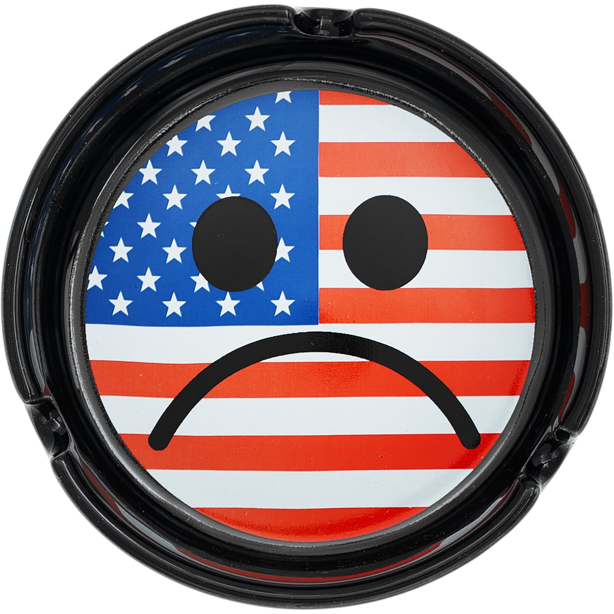 Carpet Company American Sad Ashtray Black