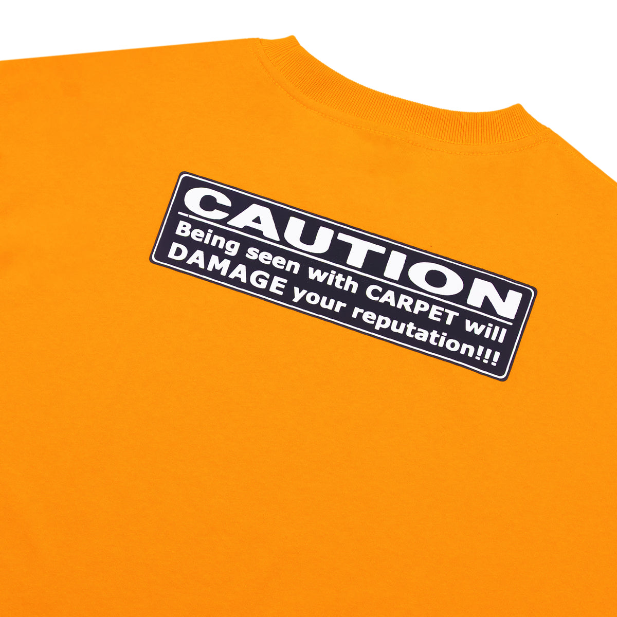 Carpet Company Biohazard Tee Orange