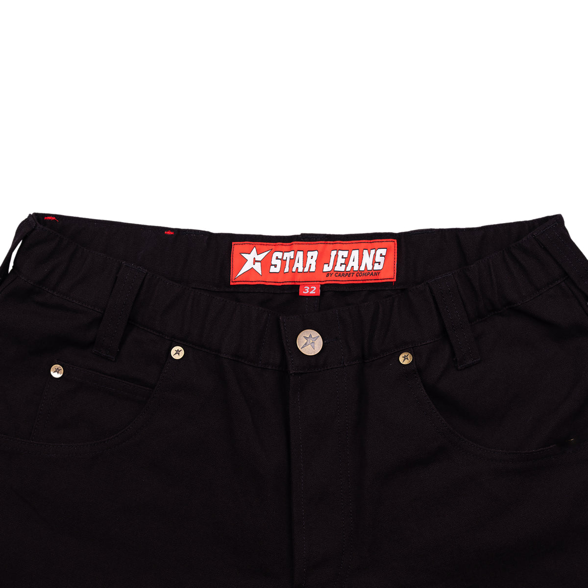 Carpet Company C-Star Not Plaid Shorts Black