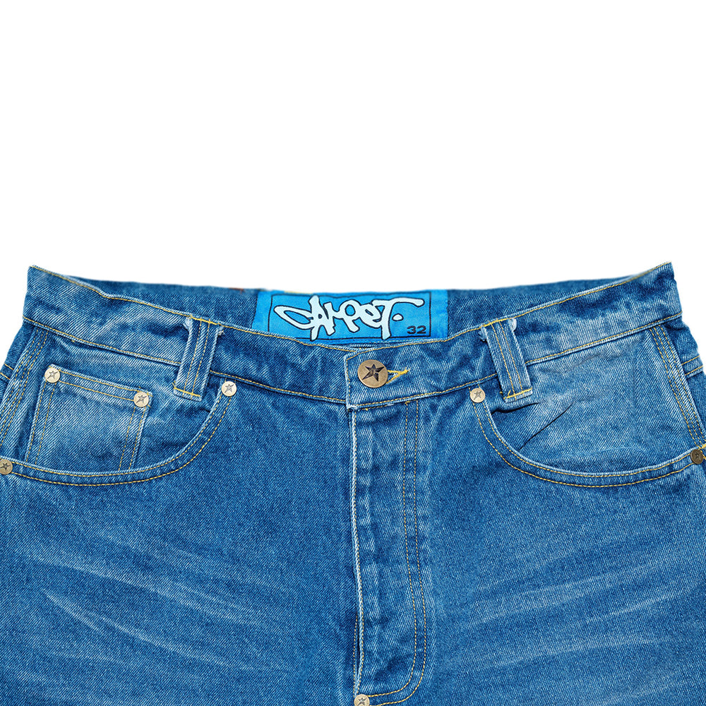 Carpet Company C-Star Stitch Denim Faded Blue
