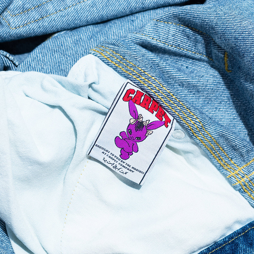 Carpet Company C-Star Stitch Denim Faded Blue