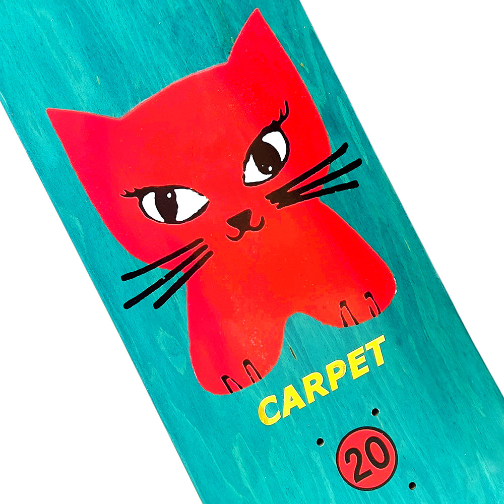 Carpet Company Cat Skateboard Deck 8.1"