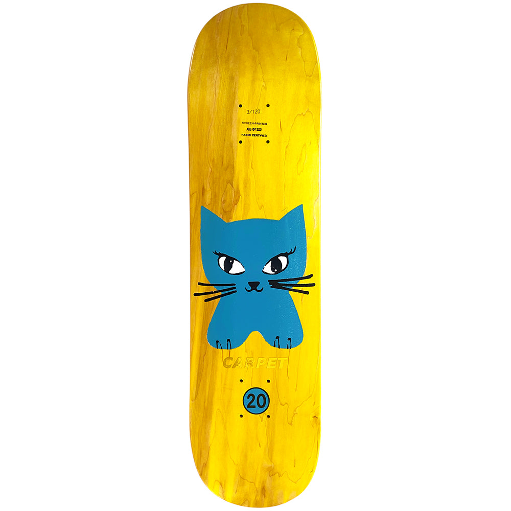 Carpet Company Cat Skateboard Deck 8.1"