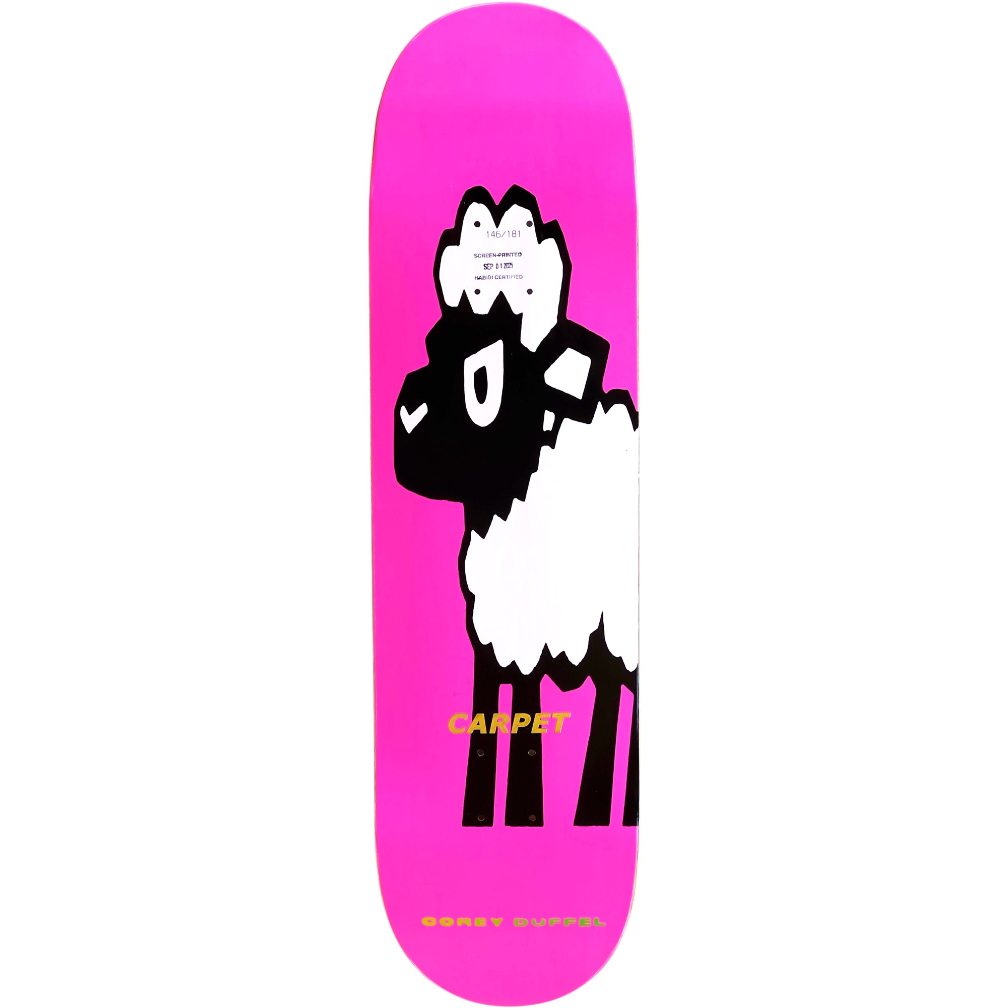 Carpet Company Corey Duffel Guest Pro Skateboard Deck 8"