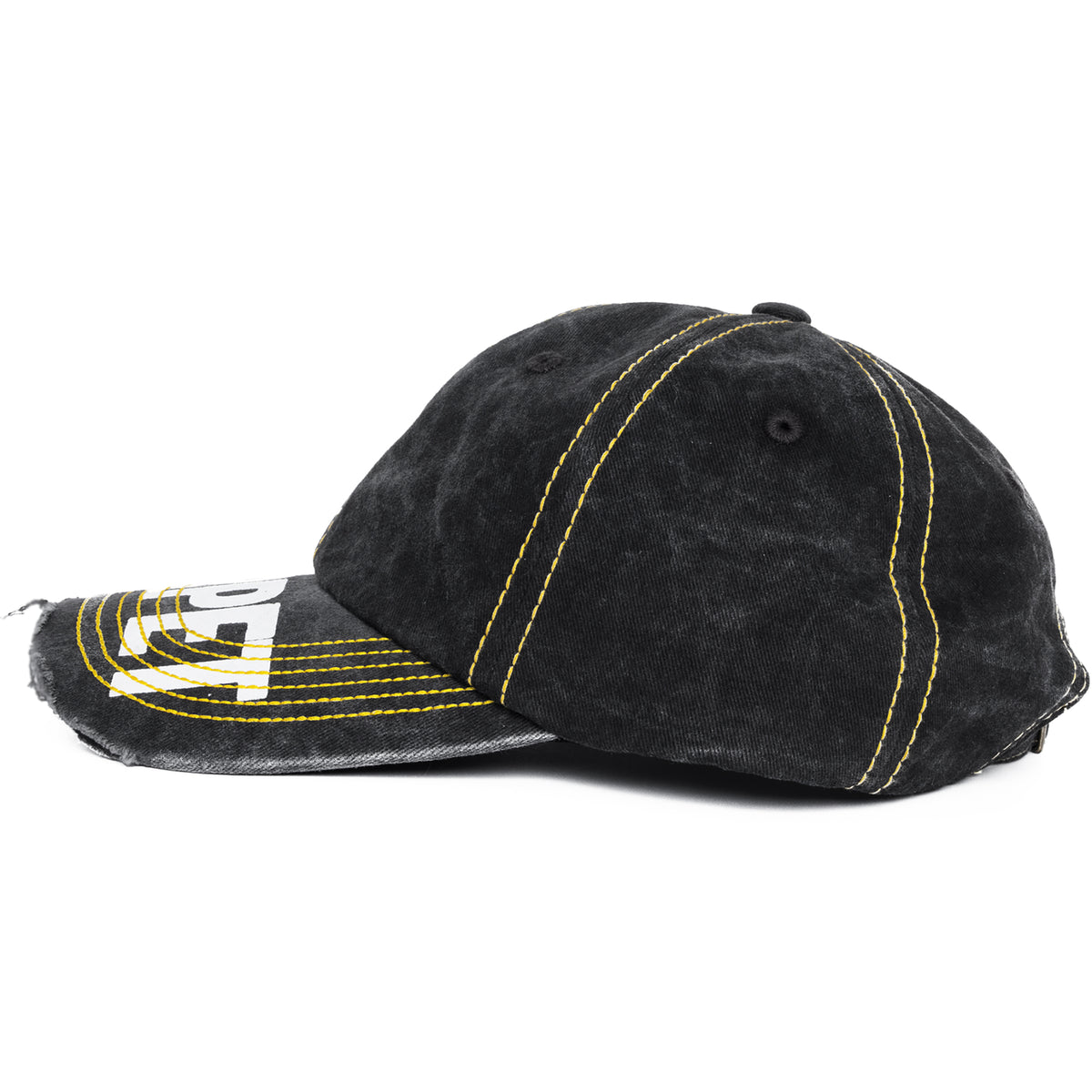 Carpet Company Distressed Hat Black