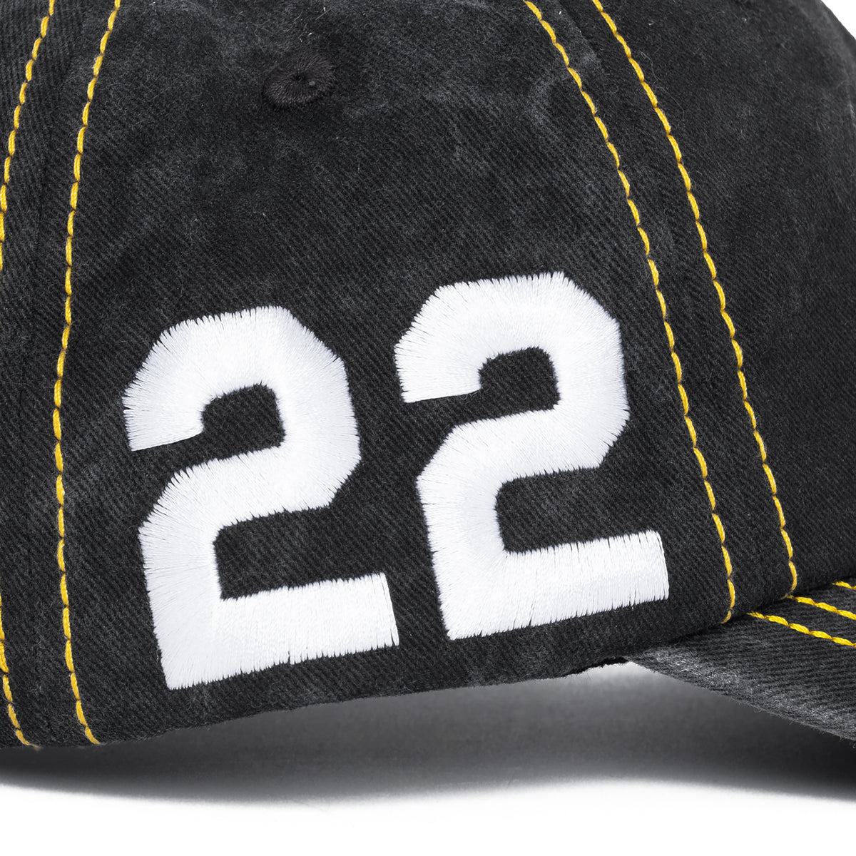 Carpet Company Distressed Hat Black