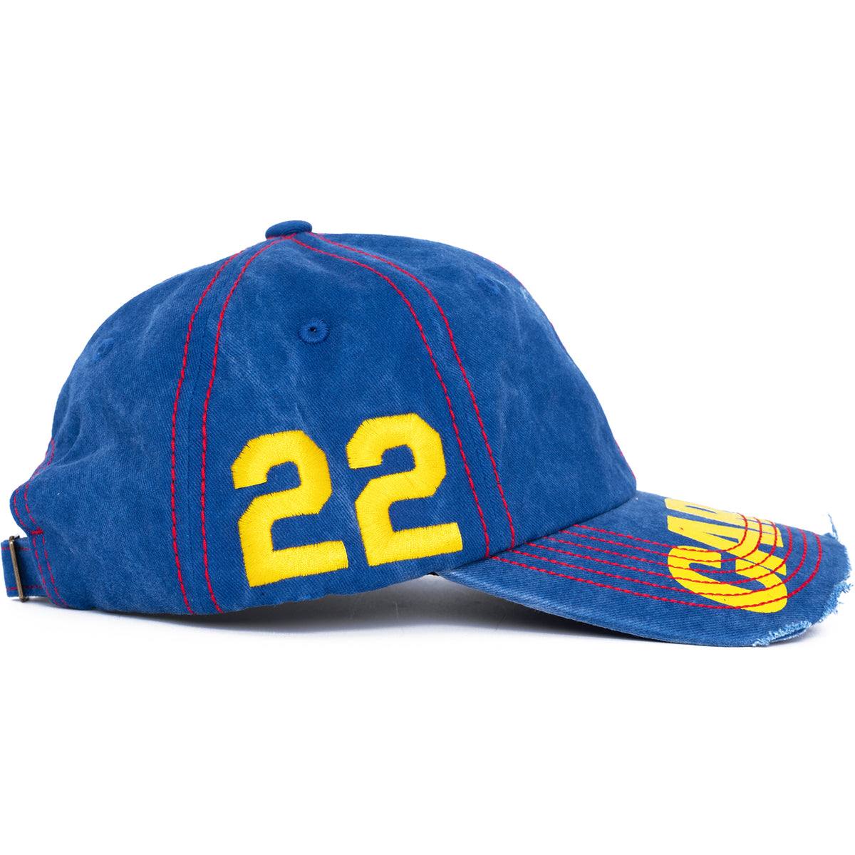 Carpet Company Distressed Hat Blue