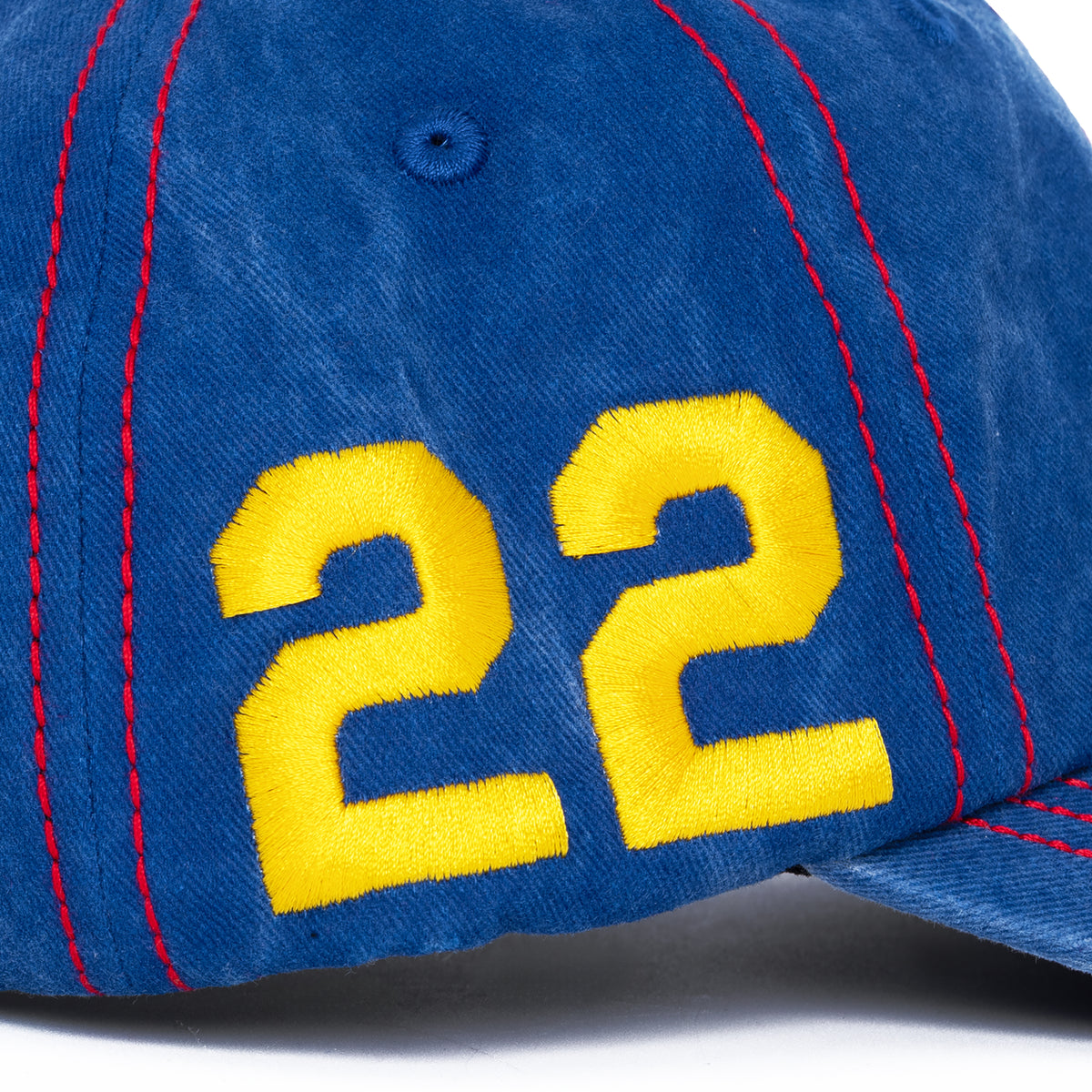 Carpet Company Distressed Hat Blue