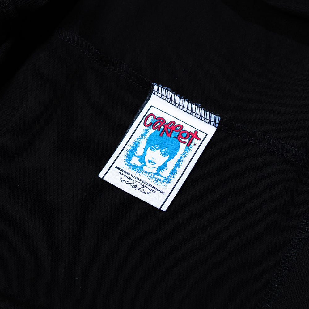 Carpet Company Cat Tee Black