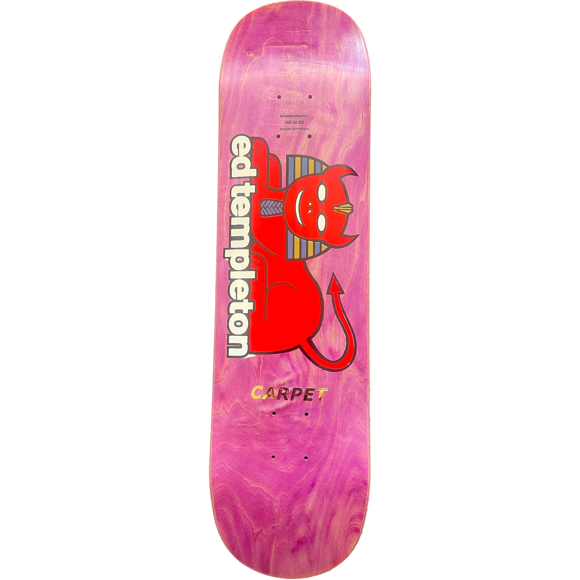 Carpet Company Ed Templeton Guest Pro Skateboard Deck 8"