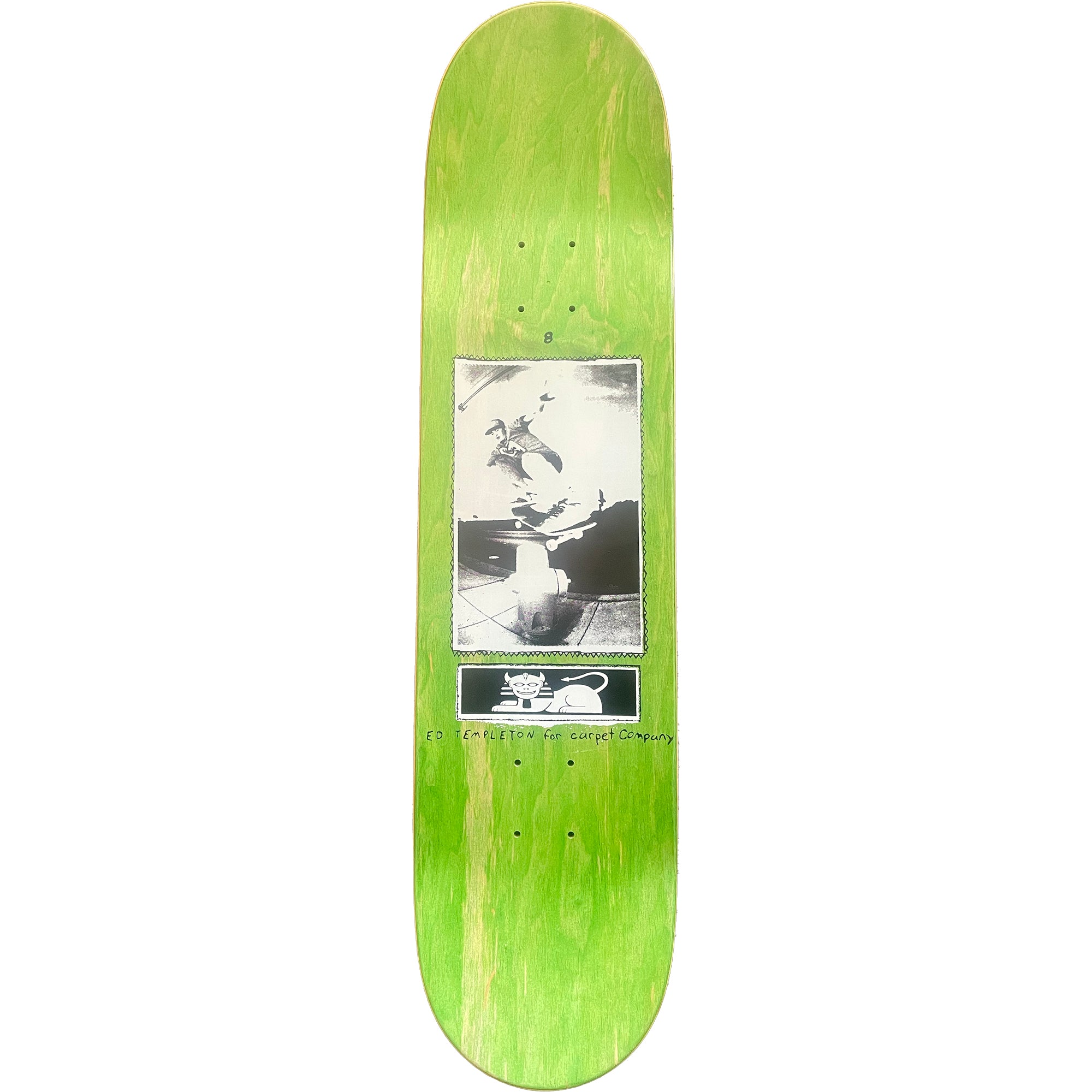 Carpet Company Ed Templeton Guest Pro Skateboard Deck 8"