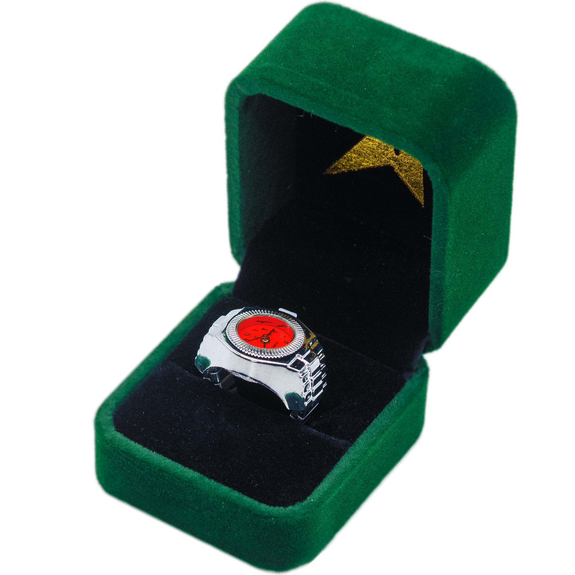 Carpet Company Finger Watch Red