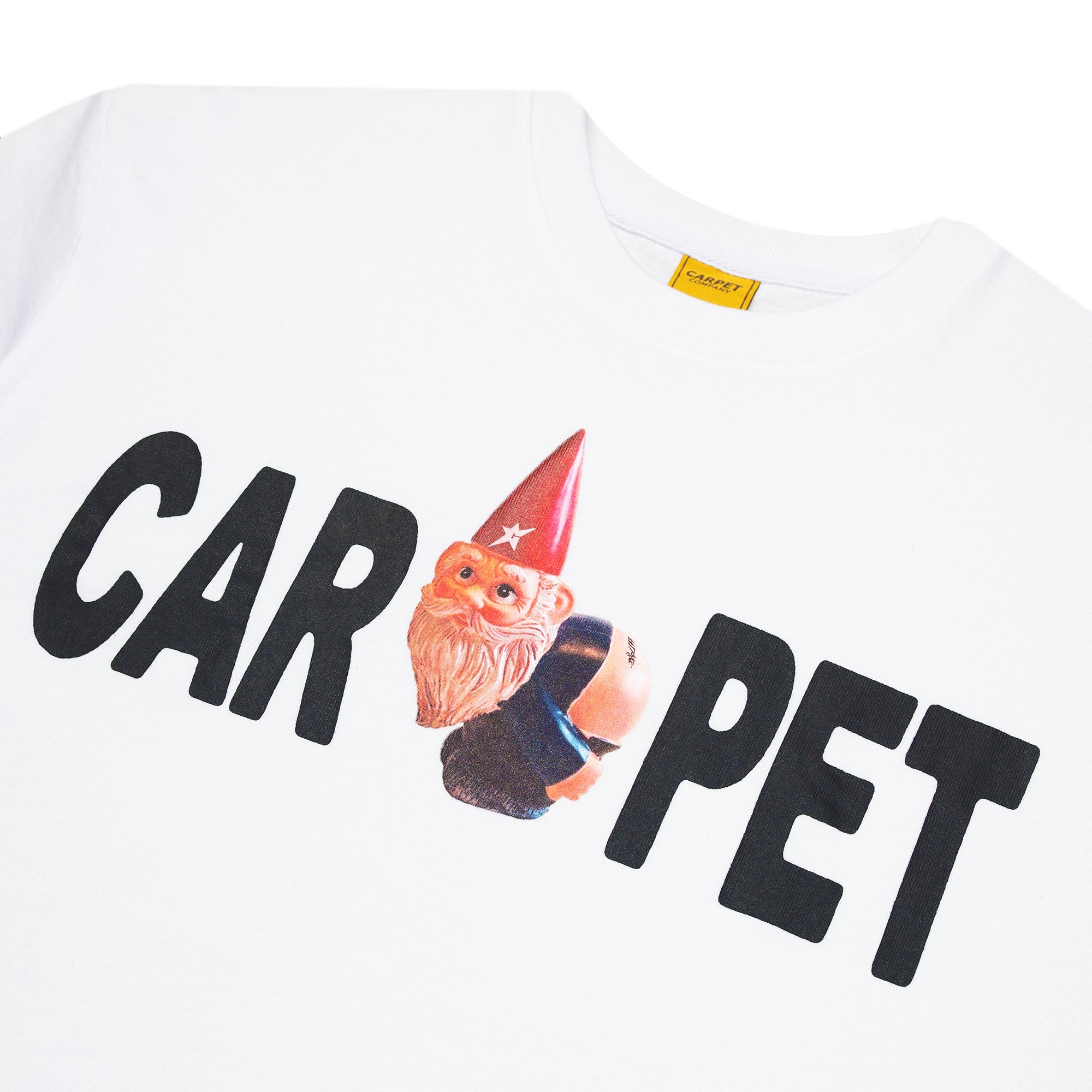 Carpet Company Gnome Tee White