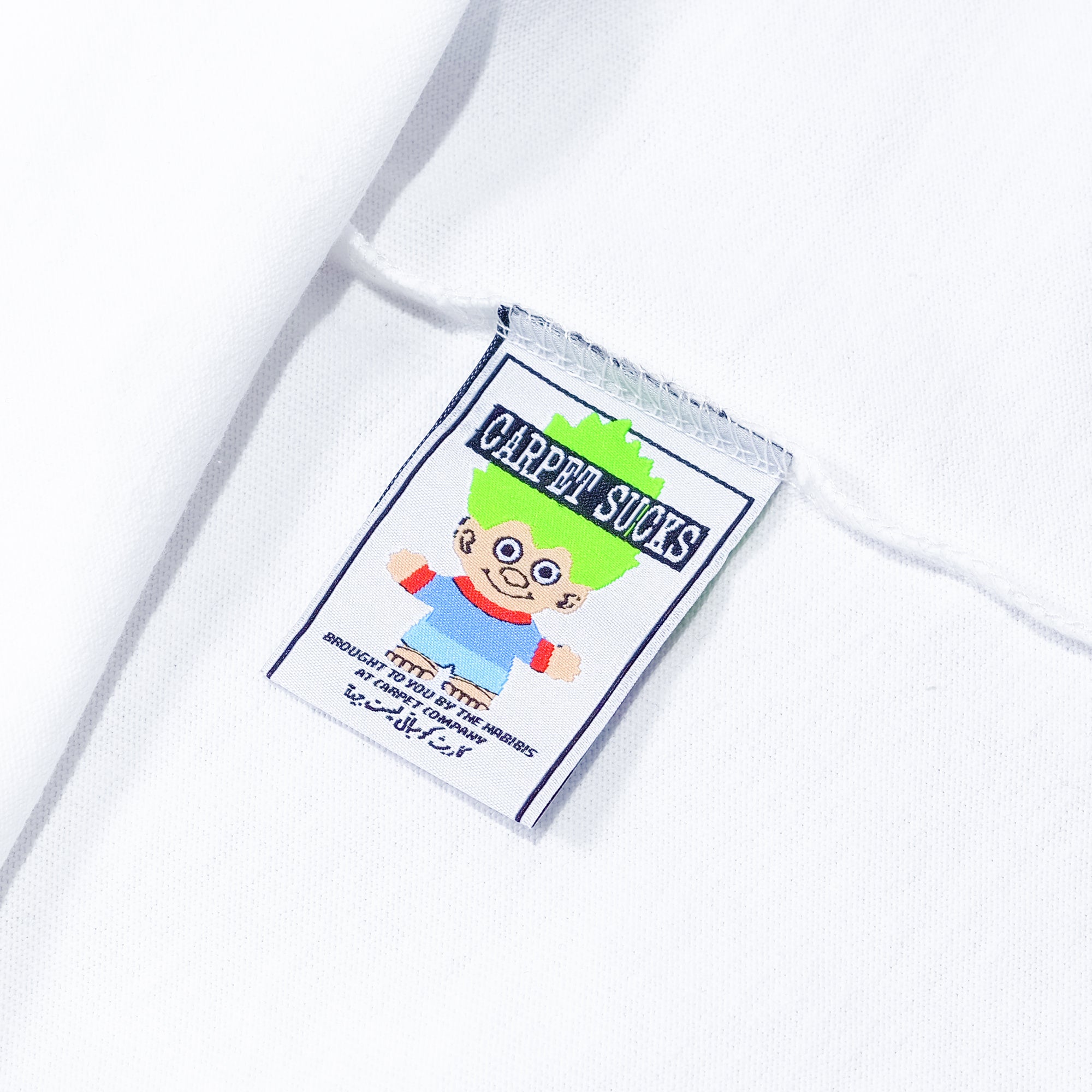 Carpet Company Gnome Tee White