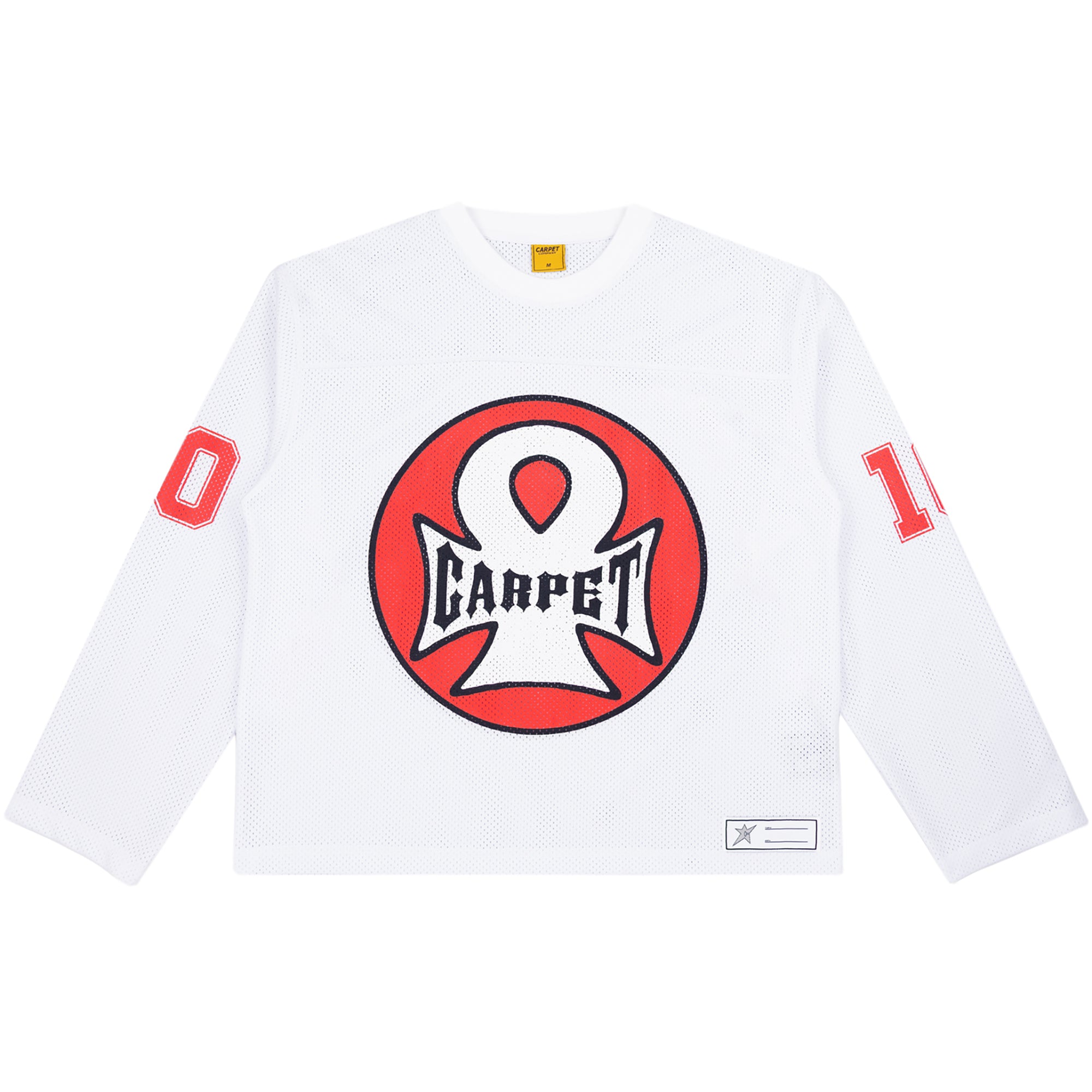 Carpet Company Iron Ankh Longsleeve Jersey White