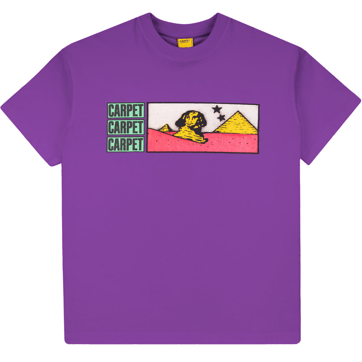 Carpet Company Pyramid Tee Purple