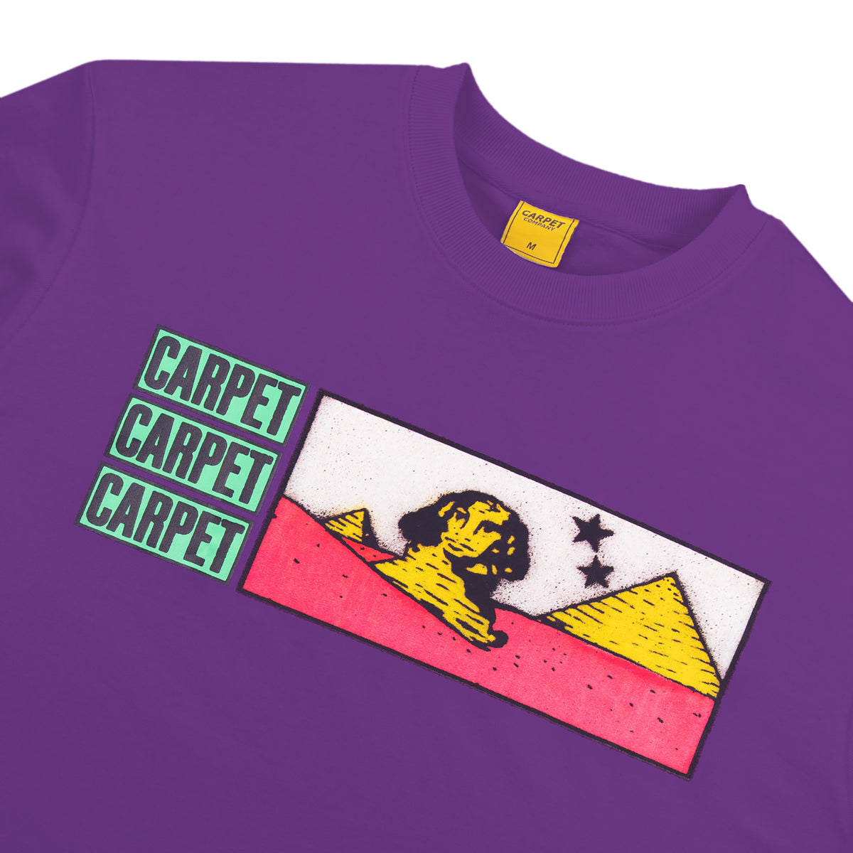 Carpet Company Pyramid Tee Purple